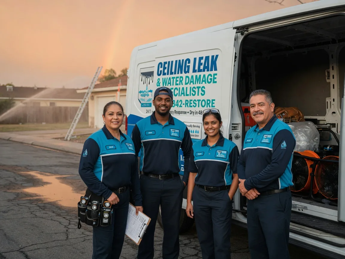 Ceiling Leak Cleanup company in Rienzi, MS